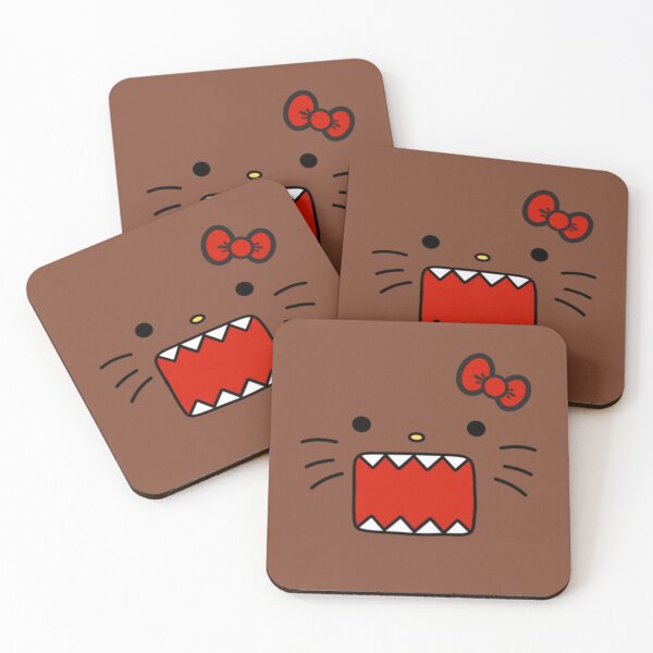 Item preview, Domo Kun x Kitty (Marrón) designed and sold by Ash-Doll.