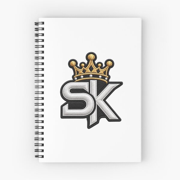 Item preview, SK Crown Monogram – Luxury Streetwear Logo designed and sold by NeonSketch Lab.