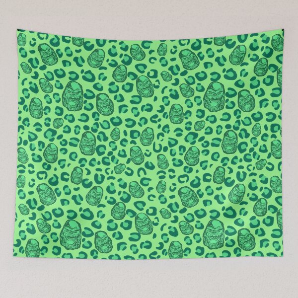 Item preview, Cheetah Print of The Creature on Green designed and sold by calypso-designs.