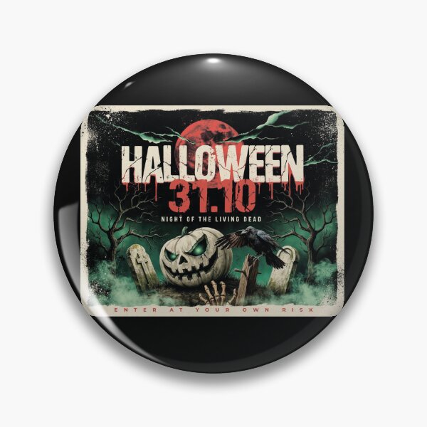Item preview, Spooky Halloween cemetery. Night of the Living Dead. designed and sold by MagelliShop.