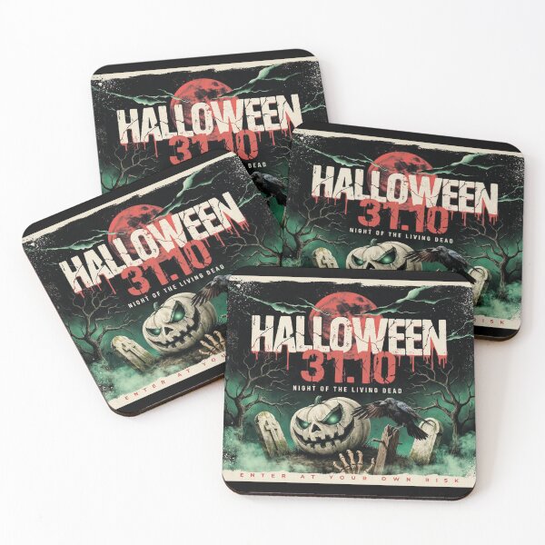 Item preview, Spooky Halloween cemetery. Night of the Living Dead. designed and sold by MagelliShop.