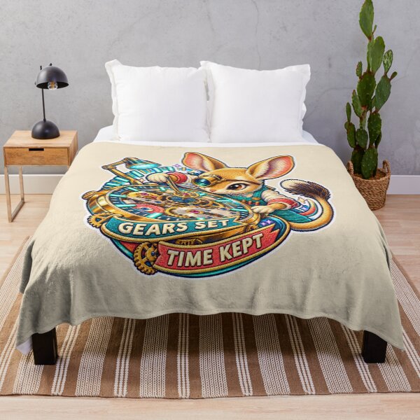 Item preview, Labor Day Jerboa Watchmaker – Gears Set Time Kept designed and sold by Jaani-T.