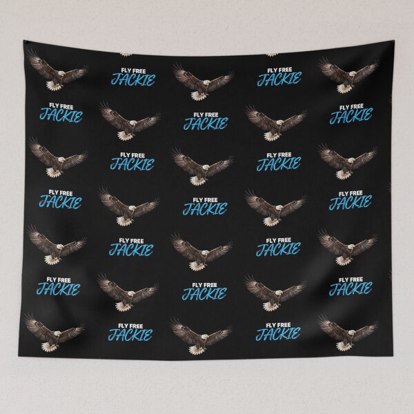 Item preview, Fly Free Jackie Big Bear Eagle Tribute Forever Remembered designed and sold by Redgiant87x.