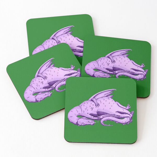 Item preview, Purple Sleeping Dragon designed and sold by blacksnowcomics.