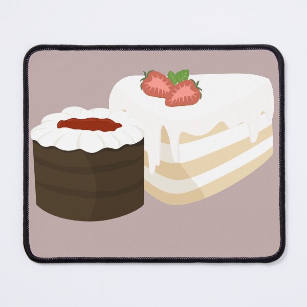 Item preview, Chocolate and Strawberry Cake Cute Dessert designed and sold by Arts17N.