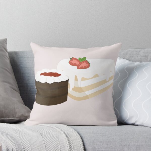 Item preview, Chocolate and Strawberry Cake Cute Dessert designed and sold by Arts17N.