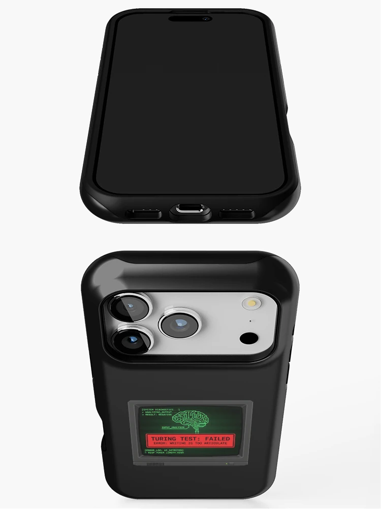 Thumbnail 3 of 4, iPhone Case, Turing Test Failed - Developer IT Humor Computer Science designed and sold by SplashTastic.
