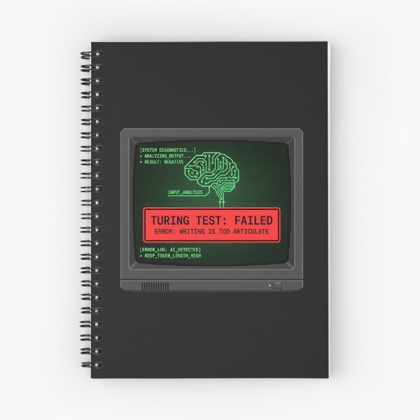 Item preview, Turing Test Failed - Developer IT Humor Computer Science designed and sold by SplashTastic.