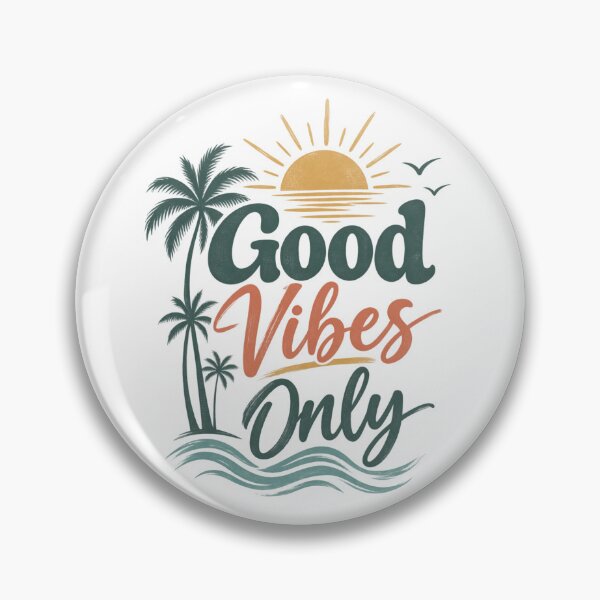 Item preview, Good Vibes Only Beach Graphic designed and sold by Side Quest Co..