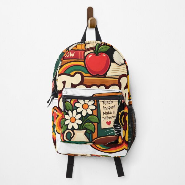 Item preview, Retro Teacher Cat Club 70s Aesthetic designed and sold by Retro Whiskers.