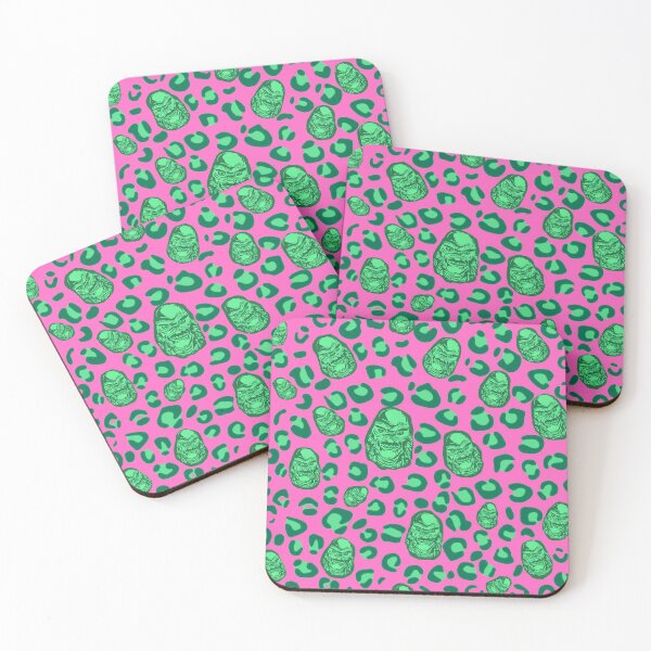 Item preview, Cheetah Print of The Creature on Pink designed and sold by calypso-designs.