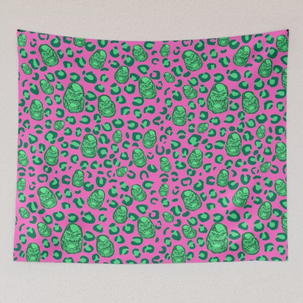 Item preview, Cheetah Print of The Creature on Pink designed and sold by calypso-designs.