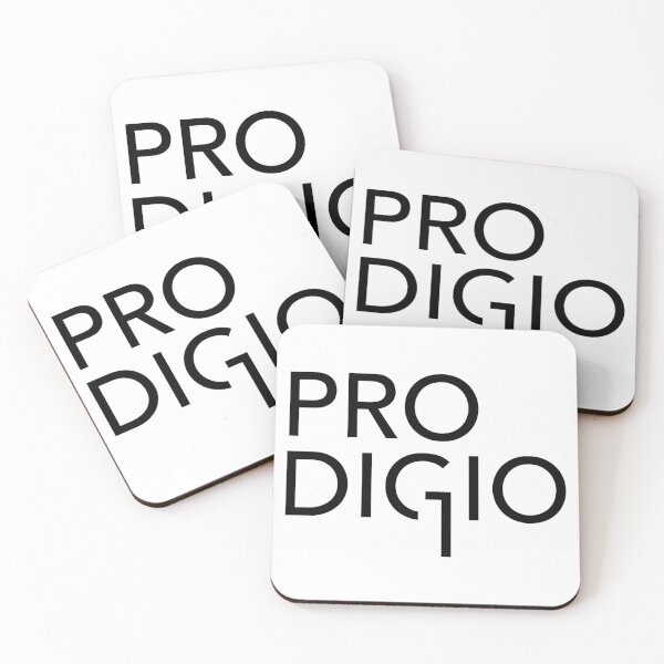 Item preview, Logotipo de tipografía minimalista y elegante de Prodigio designed and sold by dmejpl.