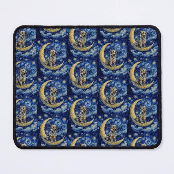 Item preview, Funny Norwich Terrier Starry Night Painting Cute Moon Stars Mom Dad Kids designed and sold by FurryHavenPH.