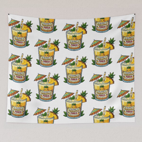 Item preview, Sweet summer pineapple splash designed and sold by Up Urban Fashion.