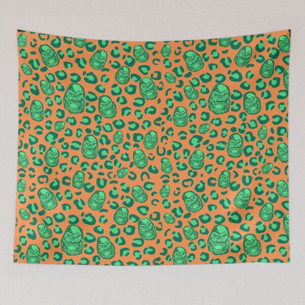 Item preview, Cheetah Print of The Creature on Orange designed and sold by calypso-designs.