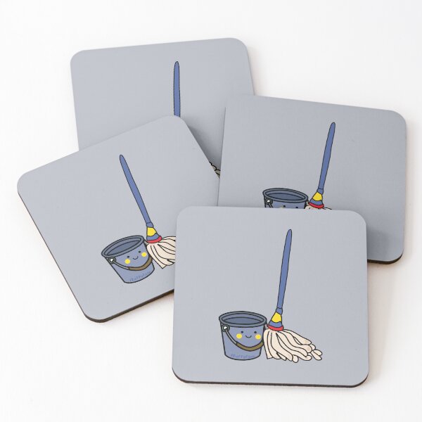 Item preview, Mop and bucket designed and sold by fluffyfamcraft.