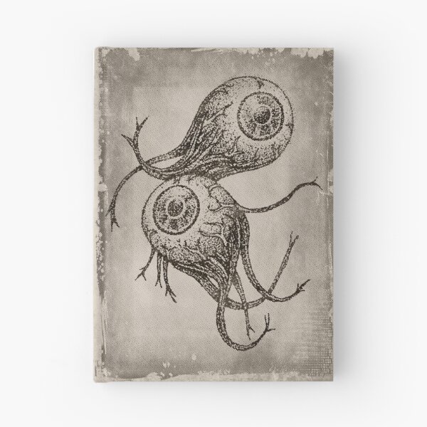 Item preview, Creepy Disembodied Eyeballs Optic Nerve Horror Sketch Sepia designed and sold by Ghoul Enterprises.