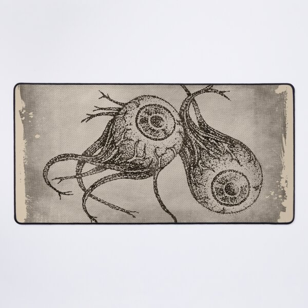 Item preview, Creepy Disembodied Eyeballs Optic Nerve Horror Sketch Sepia designed and sold by Ghoul Enterprises.