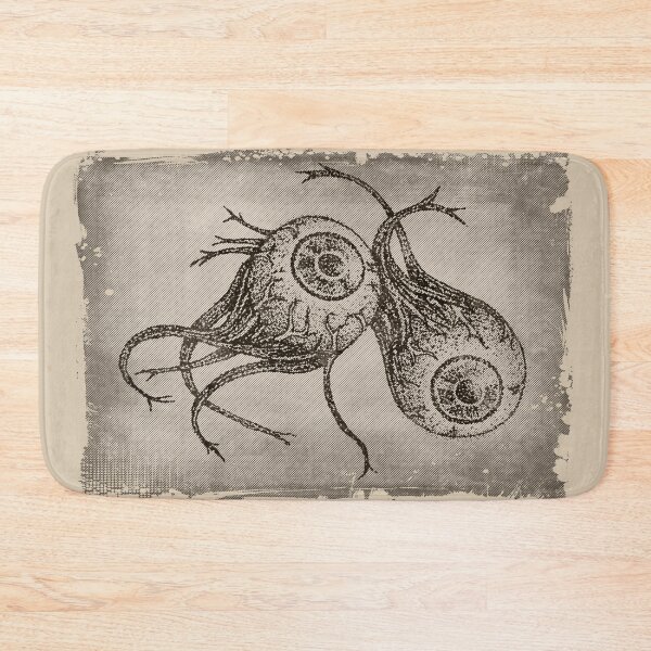 Item preview, Creepy Disembodied Eyeballs Optic Nerve Horror Sketch Sepia designed and sold by Ghoul Enterprises.