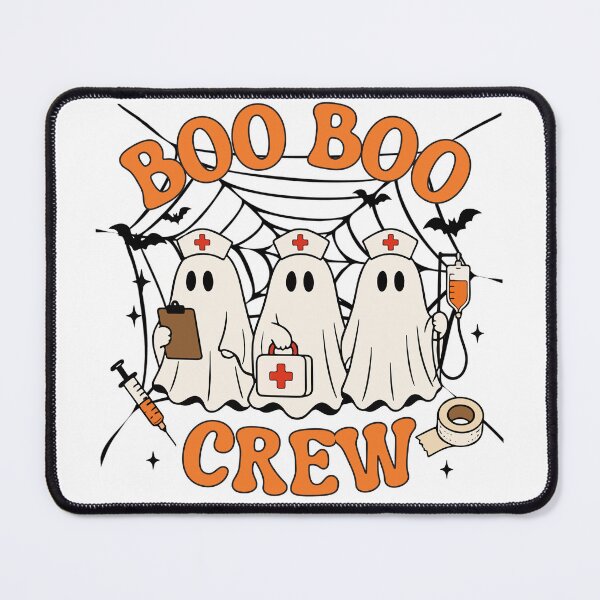 Item preview, Boo Boo Crew - Cute Halloween Ghost Nurse Squad designed and sold by EleFile.