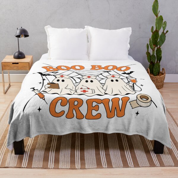 Item preview, Boo Boo Crew - Cute Halloween Ghost Nurse Squad designed and sold by EleFile.