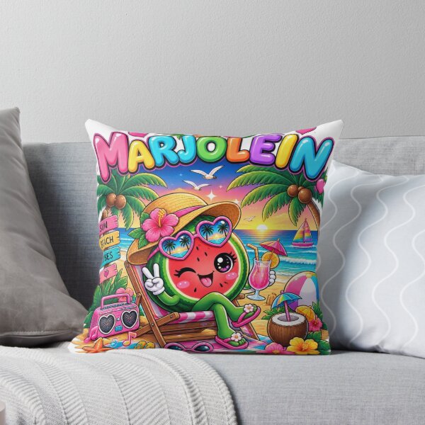 Item preview, Tropical Watermelon Beach Vibes – Cute Kawaii Summer designed and sold by NeonSketch Lab.