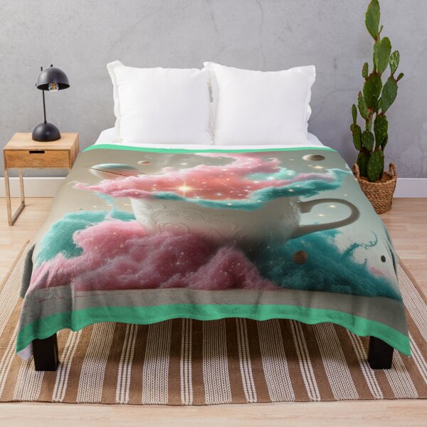 Item preview, Dreamy Cosmic Coffee Cup with Pink Clouds. designed and sold by fbtrisha.