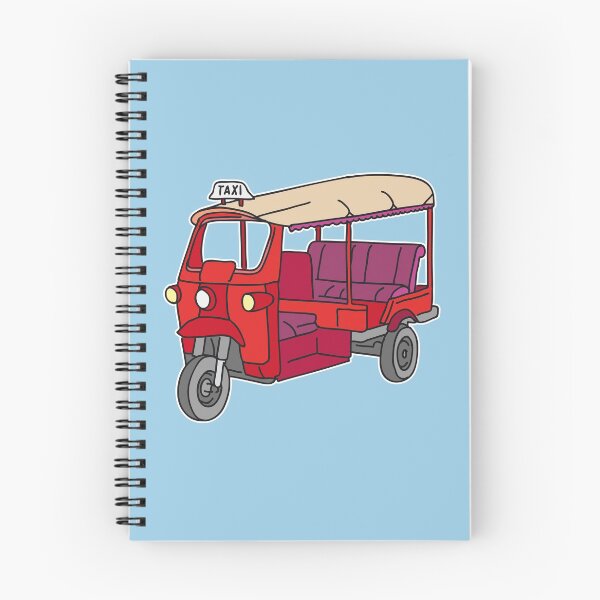 Item preview, Red Tuktuk. autorickshaw designed and sold by Berlin-T-Shirt.