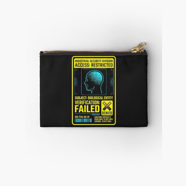 Item preview, Cyberpunk Techwear - Sci Fi Access Badge Dystopian Security designed and sold by SplashTastic.