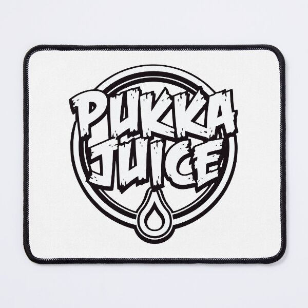 Item preview, Pukka Juice Brush Text Circle Badge designed and sold by dmejpl.