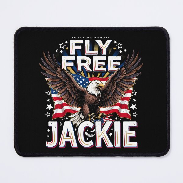 Item preview, Fly Free Jackie Big Bear Eagle Tribute Forever Soaring designed and sold by Redgiant87x.