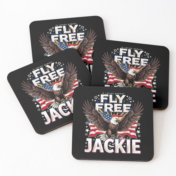 Item preview, Fly Free Jackie Big Bear Eagle Tribute Forever Soaring designed and sold by Redgiant87x.