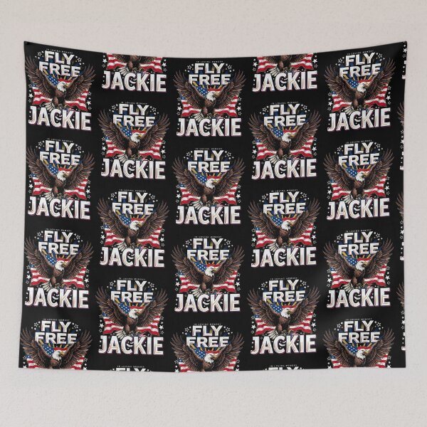 Item preview, Fly Free Jackie Big Bear Eagle Tribute Forever Soaring designed and sold by Redgiant87x.
