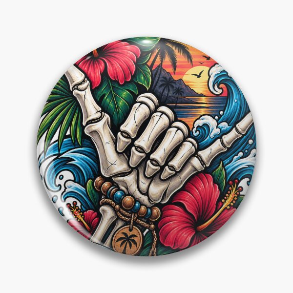 Item preview, Tropical Skeleton Ocean Streetwear designed and sold by VYBORA Studio.