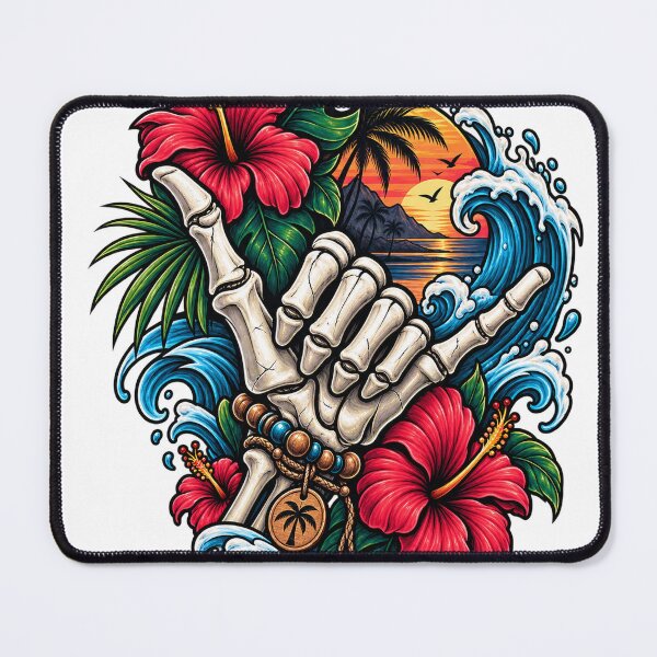 Item preview, Tropical Skeleton Ocean Streetwear designed and sold by VYBORA Studio.