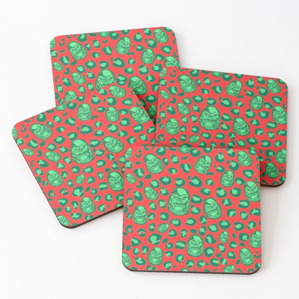 Item preview, Cheetah Print of The Creature on Red designed and sold by calypso-designs.