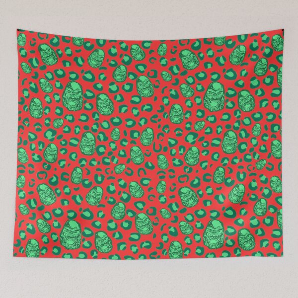 Item preview, Cheetah Print of The Creature on Red designed and sold by calypso-designs.