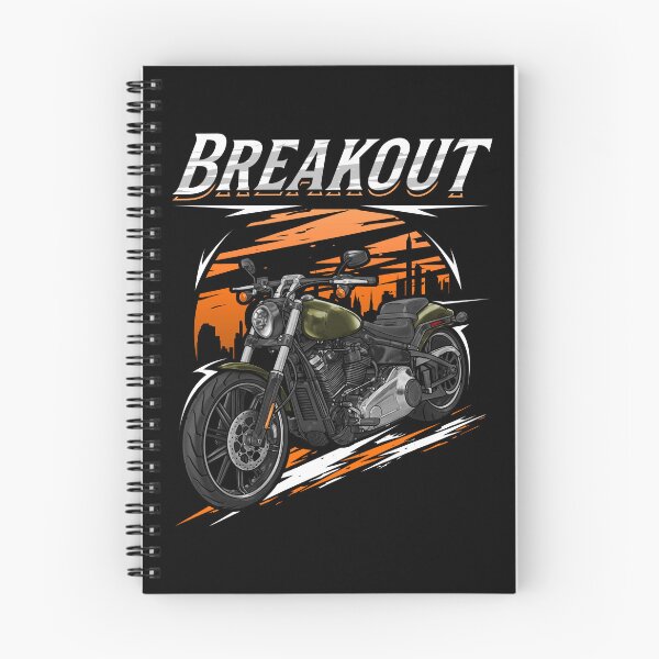 Item preview, Motorcycle Breakout 2022 Mineral Green Metallic for Motorcycle Riders designed and sold by MotoApparelHub.