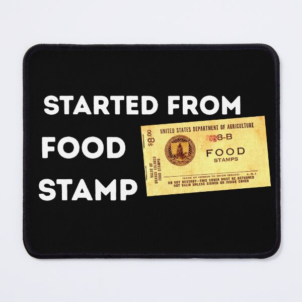 Item preview, Started From Food Stamp, Success Motivation designed and sold by MalwasBasket.