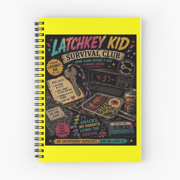 Item preview, Latchkey Kid Survival Club designed and sold by TheHodgePodge.