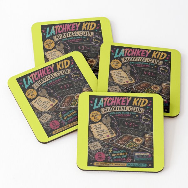 Item preview, Latchkey Kid Survival Club designed and sold by TheHodgePodge.