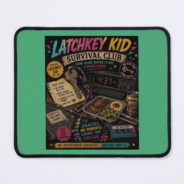 Item preview, Latchkey Kid Survival Club designed and sold by TheHodgePodge.