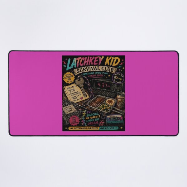 Item preview, Latchkey Kid Survival Club designed and sold by TheHodgePodge.