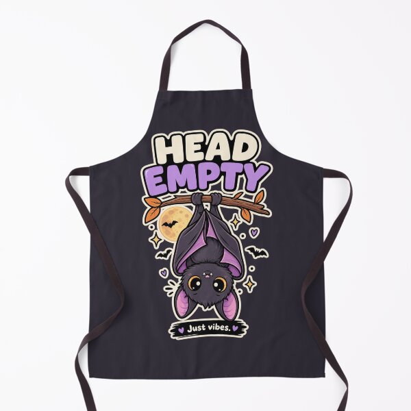 Item preview, Head Empty Bat | Cute Kawaii Goth Bat Graphic | Funny Minimal Gen Z Spooky Shirt designed and sold by warlistop.