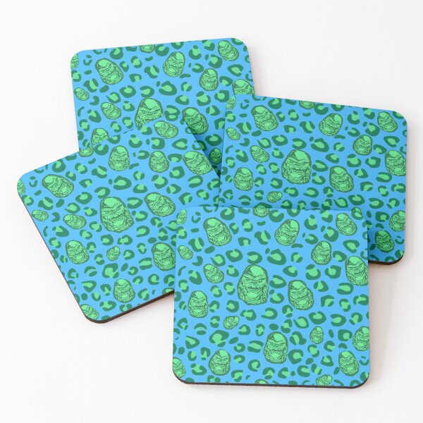 Item preview, Cheetah Print of The Creature on Blue designed and sold by calypso-designs.