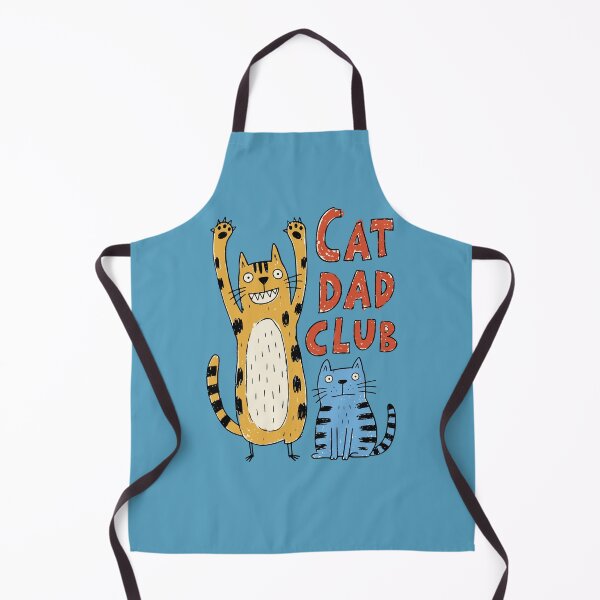 Item preview, Cat Dad Club Funny Tabby and Blue Kitty designed and sold by Studio Bootleg.