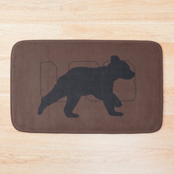 Item preview, Walking Bear Silhouette Outdoor Wildlife L98 designed and sold by L98-Studio.