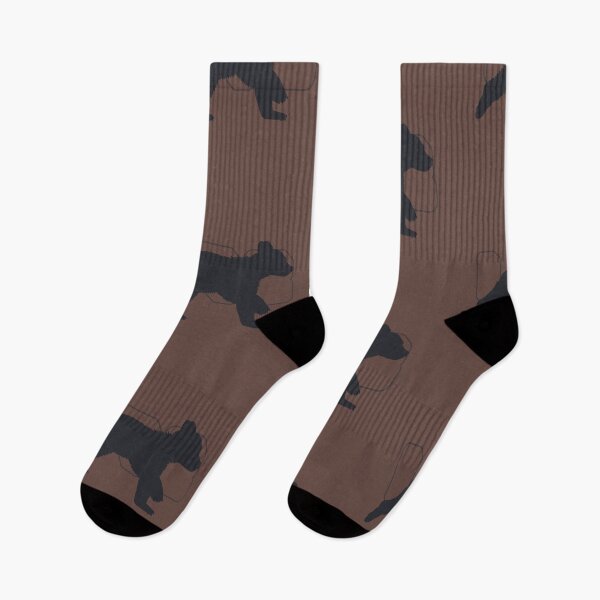 Item preview, Walking Bear Silhouette Outdoor Wildlife L98 designed and sold by L98-Studio.