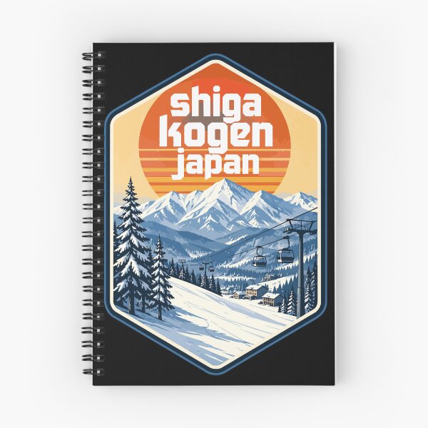 Item preview, Shiga Kogen Japan Retro Vintage Travel designed and sold by TomFrontierArt.